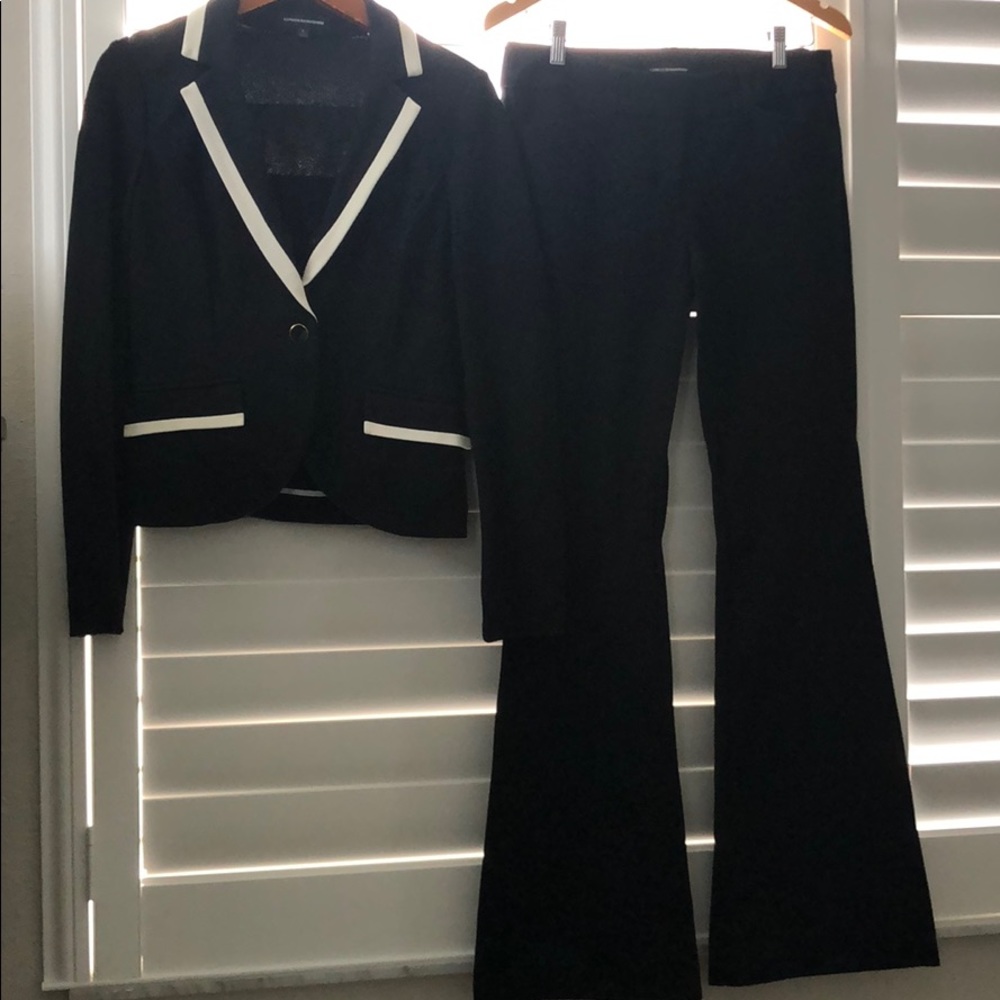 Express Stretch Black Suit Size 6